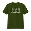 PCT Battement de Cœur Assistant Technique de Soins Patientèle T-shirt Santé vintage Lavé Élégant Légèrement graphique Unisexe