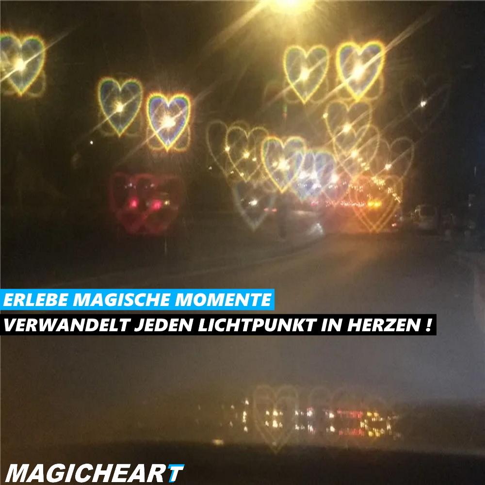 BRÝLE MAGICHEART Brýle se srdíčky 3D speciální efekty Brýle se srdíčky na párty s motivem lásky