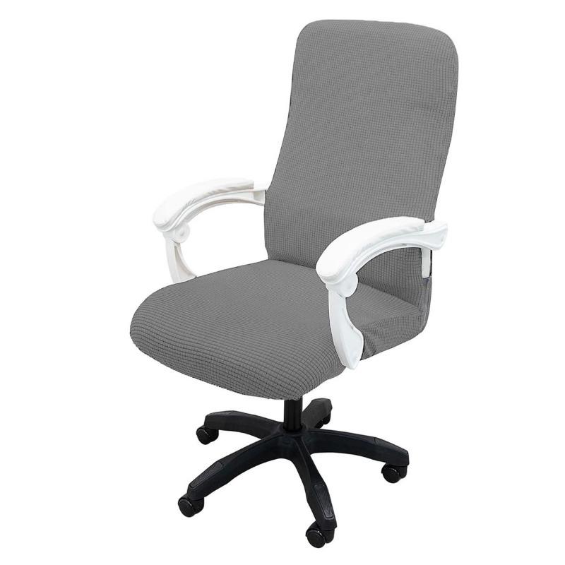 Thickened Jacquard Stretchable Computer Office Chair Covers Dustproof Pet Scratch Resistant Retractable Office Chair Cover