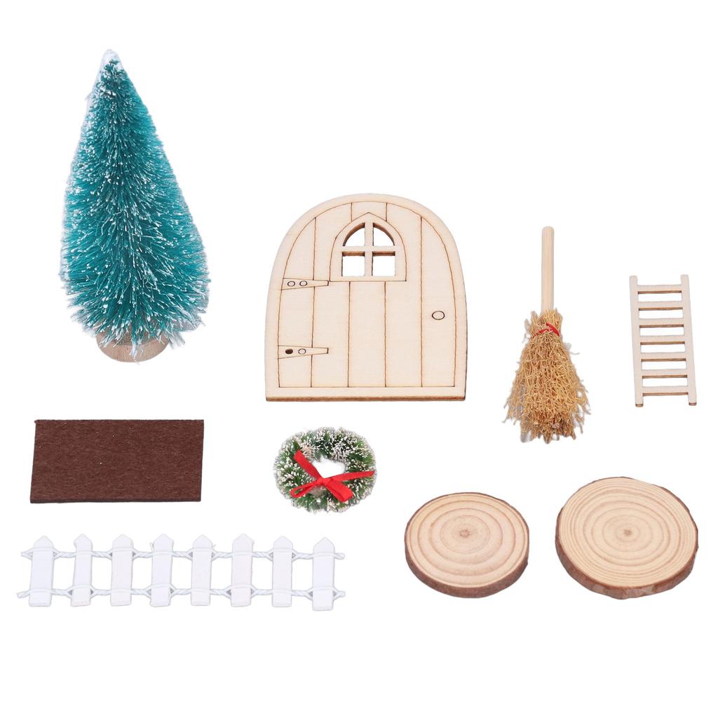 Dollhouse Christmas Decoration 1:12 Miniature Scene Vivid Fashionable Exquisite Design Dollhouse Accessories