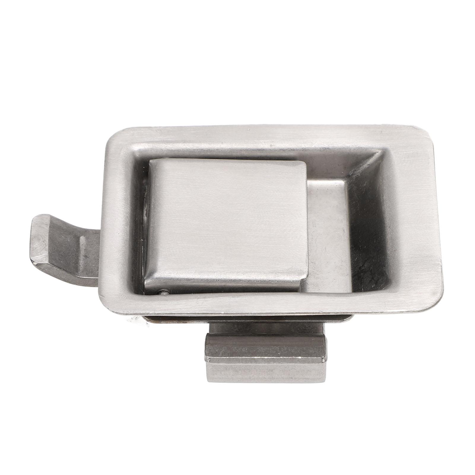 

55x43mm 2.2x1.7in Tool Box Latch Replacement Paddle Lock Flush Mount Toolbox Latch Handle for Caravan Truck RV