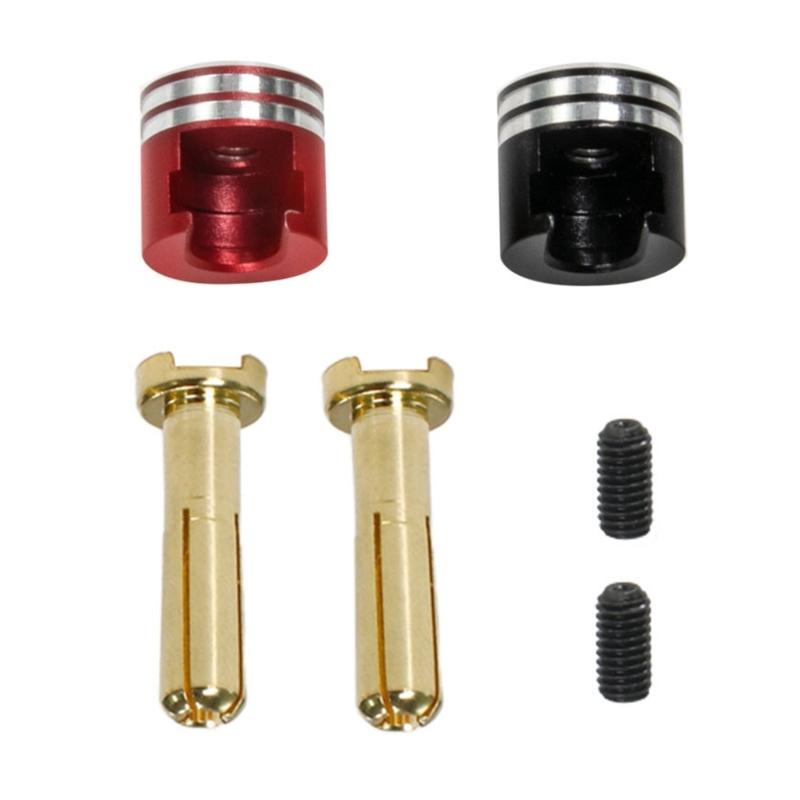 4/5mm Remote Control Battery  Banana Plugs with Heat Dissipation Copper Remote Control Car Battery