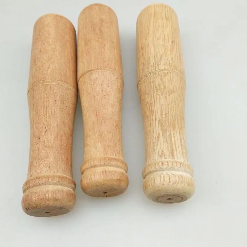 Set Pratico Macina Spezie Manuale Macine per Condimenti Portatili Bastone Set Strumenti Mortaio e Pestello da Cucina Manico in Legno per Aglio Mortaio per Aglio