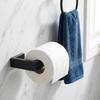 Stainless Steel Towel Rack Black Towel Bar Modern Toilet Paper Holder  Toilet Paper Holder