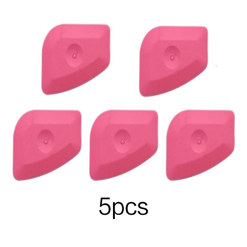 

5/10/20pcs Foil Squeegee Vinyl Film Car Wrap Scraper Auto Home Office Car Film Sticker Install Cleaning Window Tints Tool Pink
