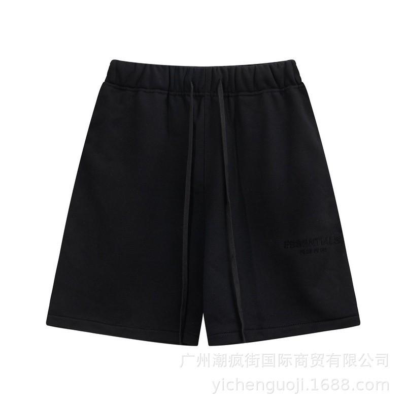FOG ESSENTIALS Reflective Embroidered Shorts Casual Pants Men Women