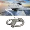 Marine Grade Stainless Steel Fixed Bail Snap Shackle 35/52/69/96mm Snap Hook