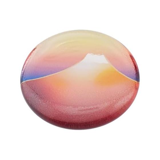 Morikuru Japanese Glass Chopstick Rest, Mt. Fuji, Japanese Style, Akane Fuji