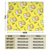 The Simpsonseds Face Throw Blanket for Couch  Soft Cozy Plush Blanket 50x60 Inch Multiple Sizes Bedspreads for All Seasons