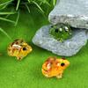 5pcs/10pcs Mini Frogs Glow At Dark Fairy Garden Pots Miniatures Decoration Luminous Frog Vivarium DIY Accessories