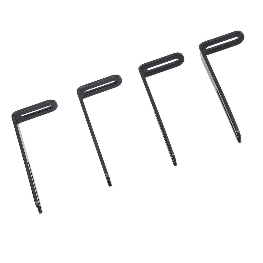 4Pcs RC Car Shell Body Mount L Bracket Iron Adjustable Front Rear Anti Collision RC Shell Body