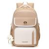 Schoolbag1011 new schoolbag women's Japanese simple junior high school backpack solid color large capacity Korean version fashion backpack women