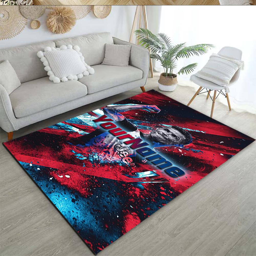 Juventus Customize Your Name Carpet Design for Kitchen Hallway Dormitory Playrooms Antislip Carpet Anime Office Decor