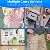 Light Up Keyboard Keychain Clickable Button Stress Relief Anxiety Relief Office Desk Accessory Keychain For Adults Teens