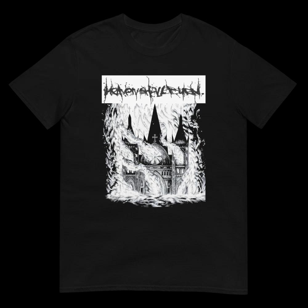 

Heaven Will Burn, Death Metal T-shirt, Men s Four Seasons Comfortable Printed T-shirt, Daily Fun Short Sleeve - Men s Summer ... S разноцветный