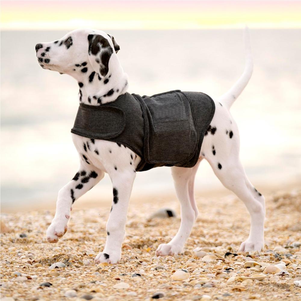 

Comfort Dog Anxiety Relief Coat, Puppy Anxiety Calming Vest Wrap for Thunderstorm,Vet Visits,Separation Anxiety Relief for Dogs XXS серый