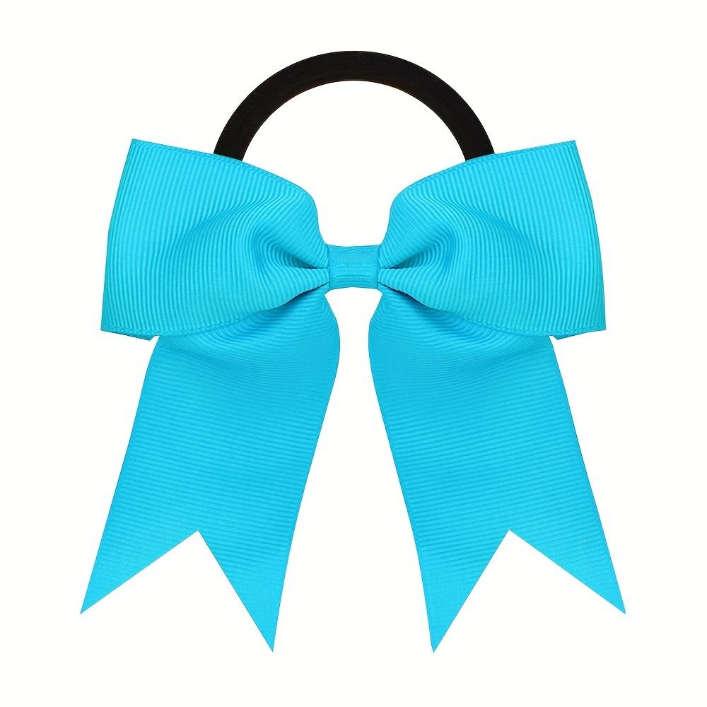 Vibrant Solid Color Hair Bows - Elastic Hair Ties for Women - Hair Accessories with Rope Design, Easy to Use, and Comfortable Wear