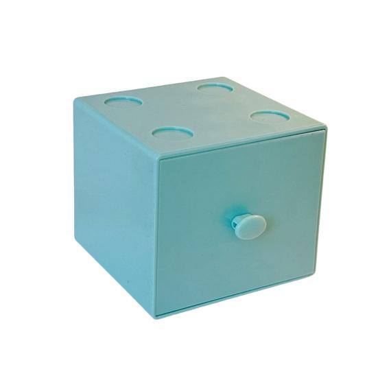 Lightweight Storage Case Sturdy Construction Practical Square Makeup Pen Sundries Box Basket Bin