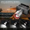 High-Brightness Zoom Long-Range Flashlight Cob Flash Lock Design Usb Charging Camping Flashlight Outdoor Camping Adventure