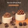 New Pine Cone Diffuser: Wood Bedroom Aromatherapy Without Flame