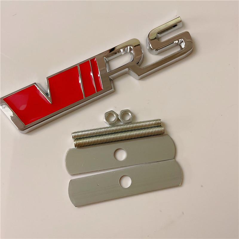 DCLR3 3D Metal Car Sticker Emblem Badge Decals Decoration for Skoda VRS Octavia 1 2 3 Rapid Kodiaq Karoq Fabia Kamiq Superb Accessory