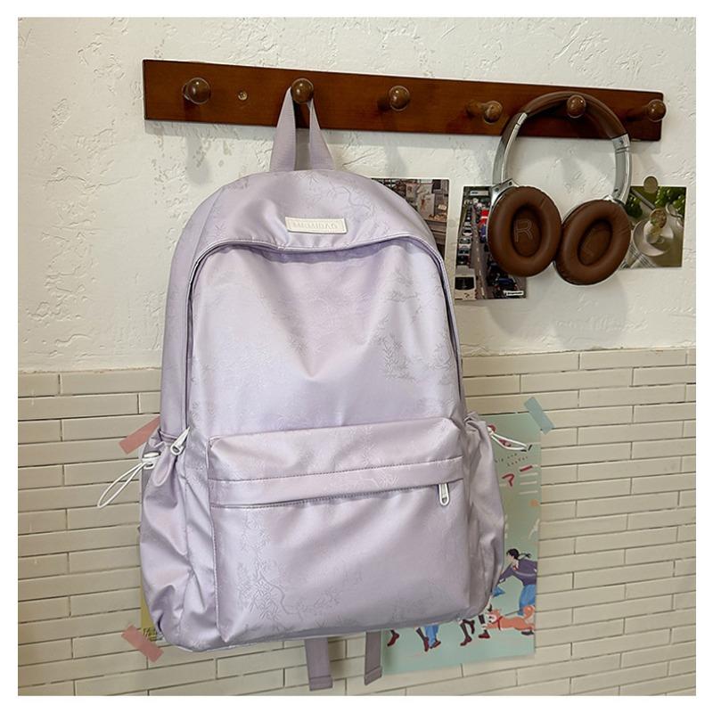 The new schoolbag is high-value, fresh and sweet, candy-colored backpack, lightweight and large-capacity backpack for junior high school students.