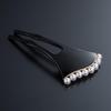 Wavy Pearl Hairpin Hair Ginkgo For Kimono Hair Ornament [Sanbi] [Small] Ornament, Hairpin, Hairpin, Type, Graduation, (Gold Line)