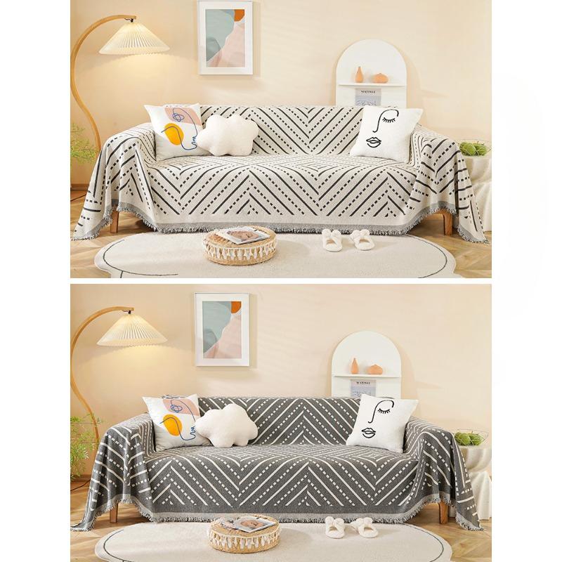

New Chenille Sofa Cover Universal Four Seasons Light Luxury Modern Dustproof All-Inclusive Sofa Protector 180*130
