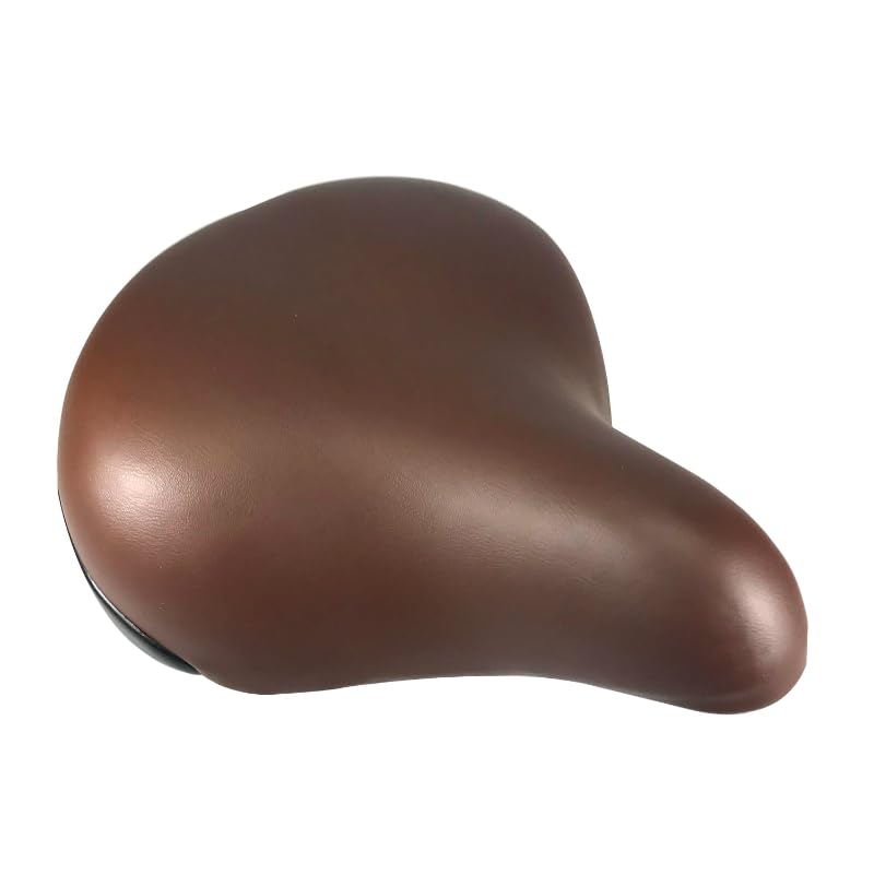 Top Wide Saddle for Light Electric Assist City Light Replacement Bikes, Brown, Bicycles, Mamachari, Bikes, Bikes, Maintenance,