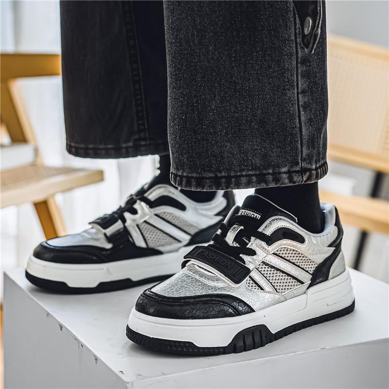 New Men's Personalized Shoe Upper Anti Slip Versatile Casual Sports Shoes with High-quality Design and Fashionable Board Shoes