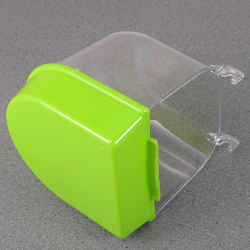 Caged Bird Bath for Small Birds Outdoor Parrot Canary Budgie Covered Bath Basin Multi Cage Compatible External Bird Bath Cage