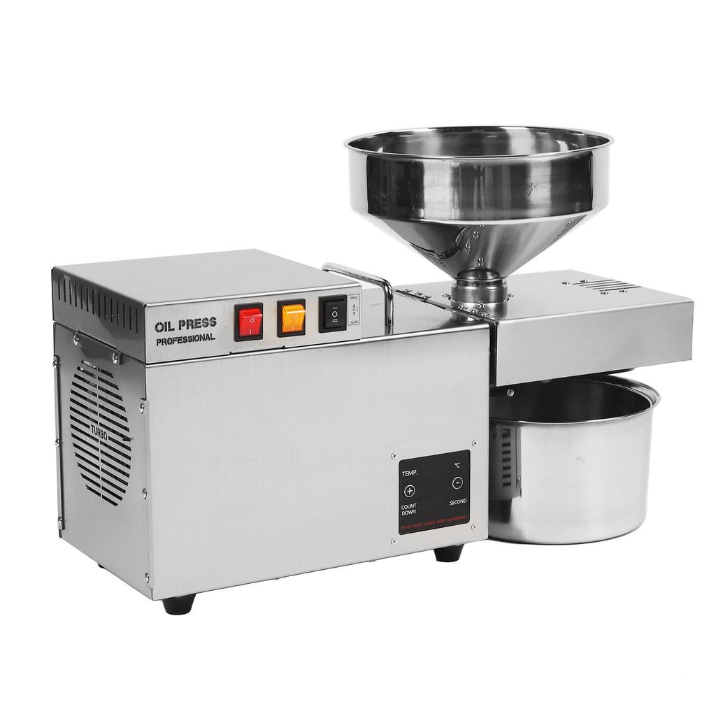 Automatic Oil Press Machine Intelligent Temperature Control Stainless Steel Electric Extractor Oil