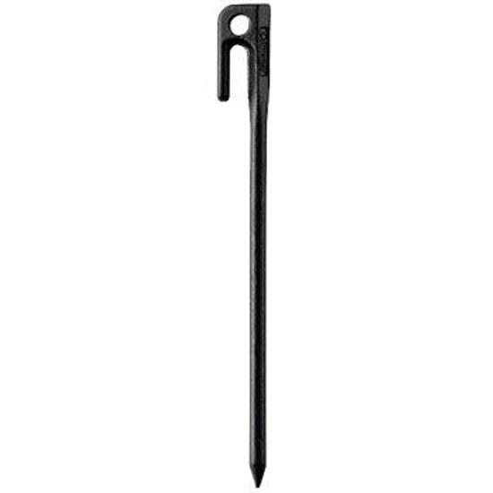 Coleman Steel Solid Peg 20cm 1pc Black