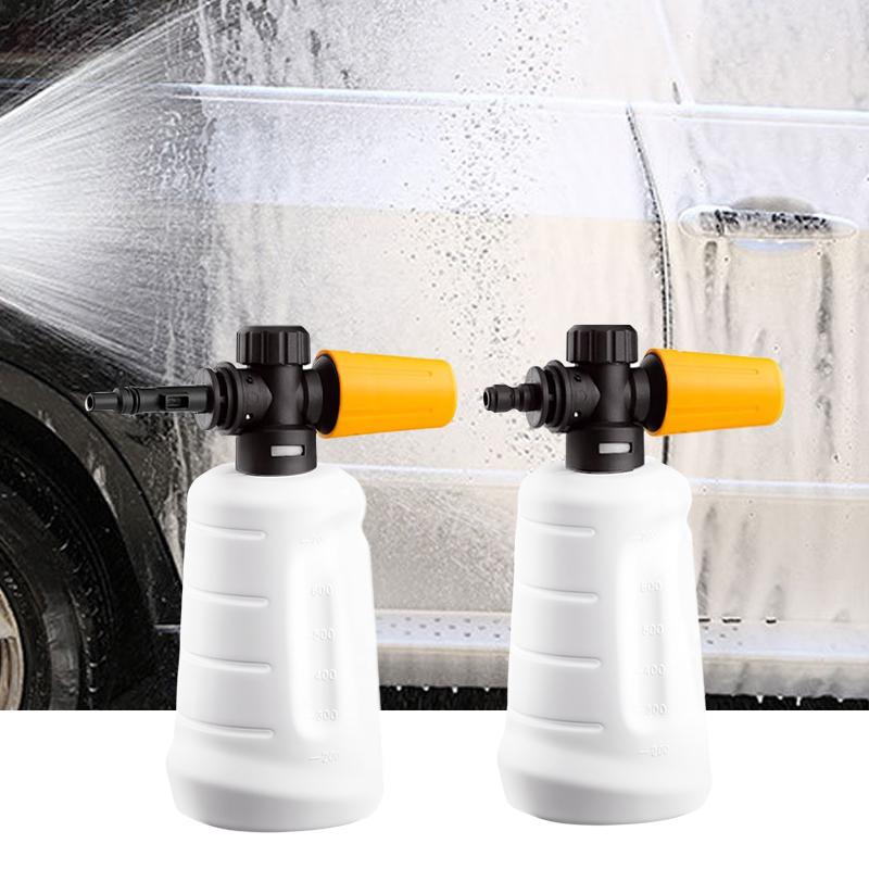 SEAMETAL 700ML Snow Foam Lance For Karcher K Series Car Pressure Washers Soap Foam Generator With Adjustable Sprayer Nozzle