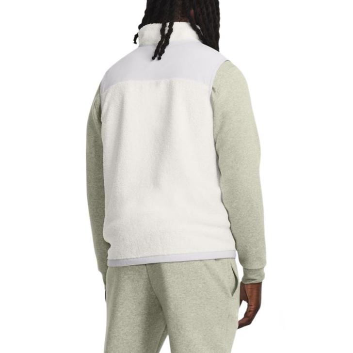 Under Armour Einfarbig Bequemer Stehkragen Ärmellose Weste Herrenwesten Weiß 1378848-114