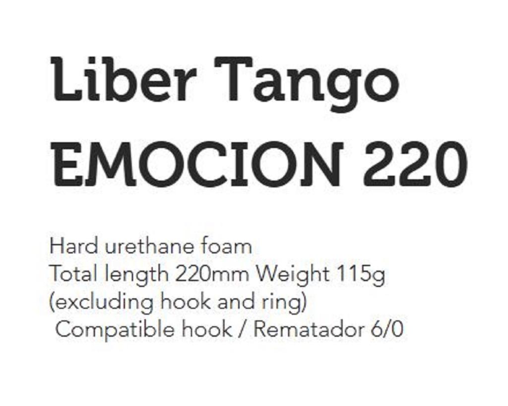 Fish Trippers Village Liber Tango 220mm 115 grams Floating Lure 10 (7589)