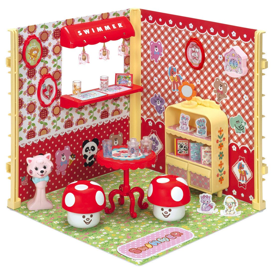 

Takara Tomy Licca-chan LF-10 Координація інтер єру SWIMMER Кімната Одяг для дому Гра-прикидалка Іграшка для дітей від 3 років