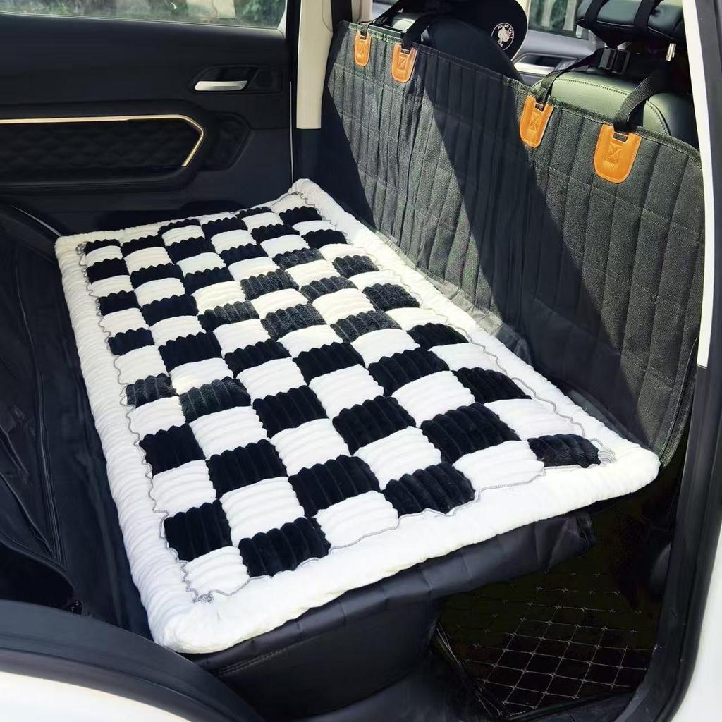 Plush Non-Slip Car Backseat Pet Cushion and Sofa Pad