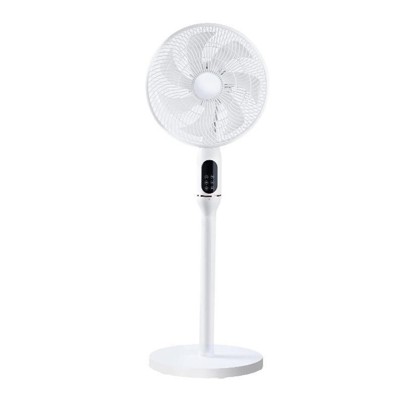 

High Wind Silent Digital Display Style Vertical Electric Fan Home Office Desktop Circulation Shaking Floor Fan Summer Use