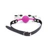 2 in 1 Mouth Plug with Nipple Clips Fetish Bondage Couple Flirting Foreplay SM Sex Tool