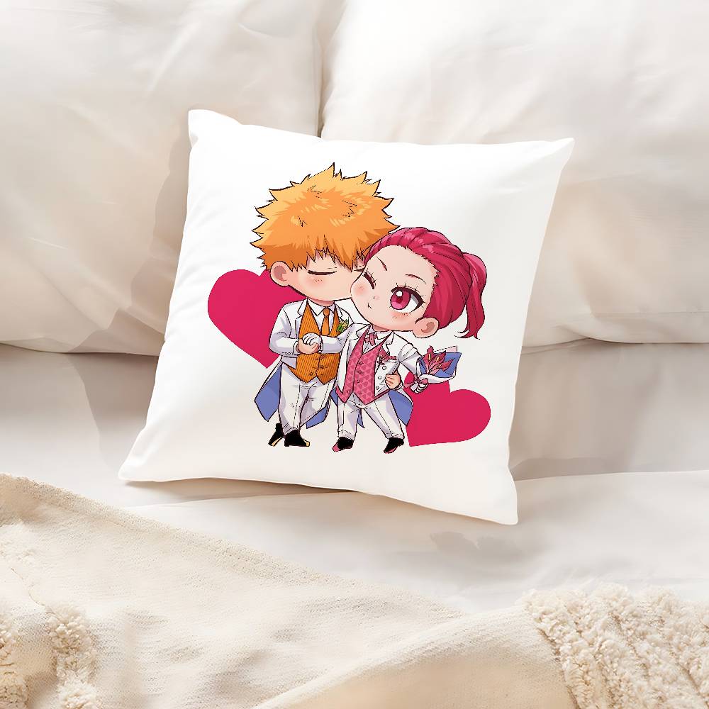Hyoma Chigiri Rensuke Kunigami Case Cushion Cover Soft Cute Throw Pillow Case For Car Sofa Pillowcase Polyester With Zipper