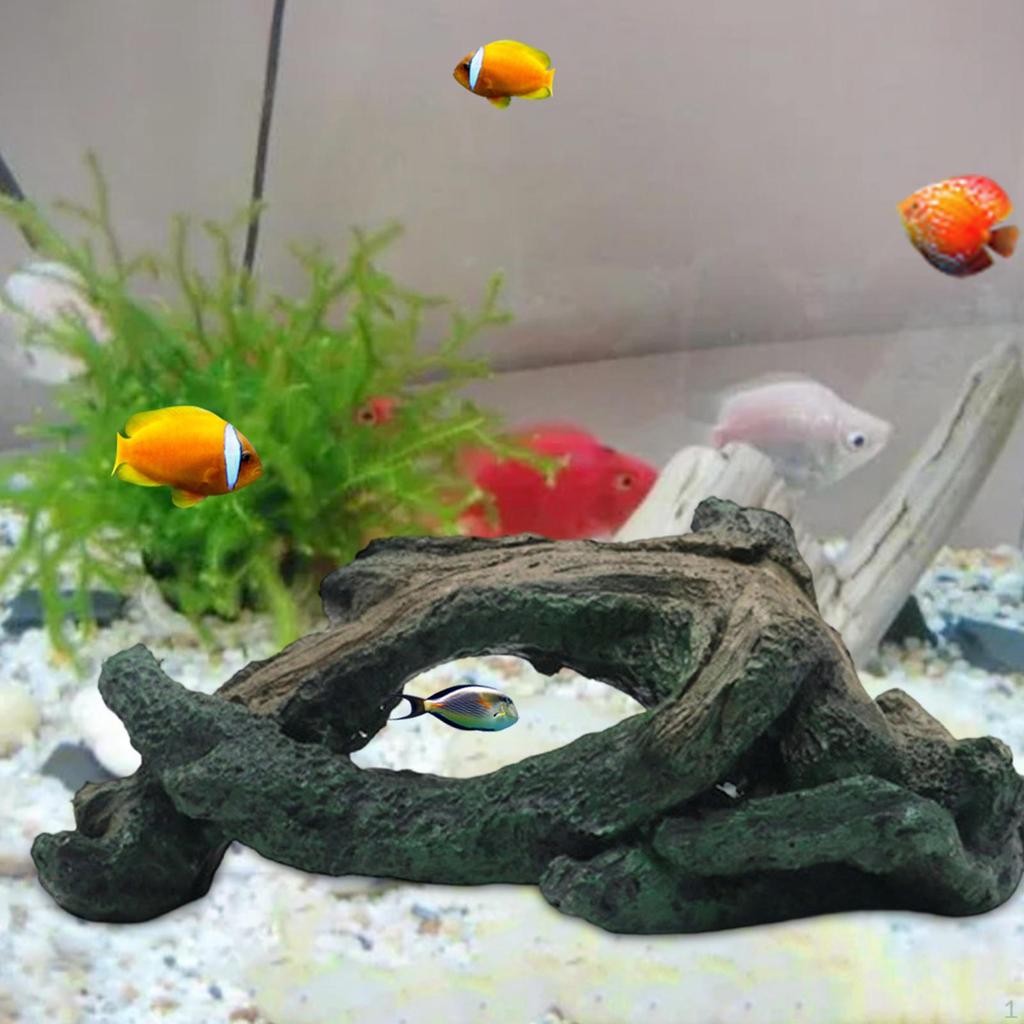 Fish Tank Habitat,Turtle Basking Cave,Landscaping Decor Aquarium Decoration for Turtles