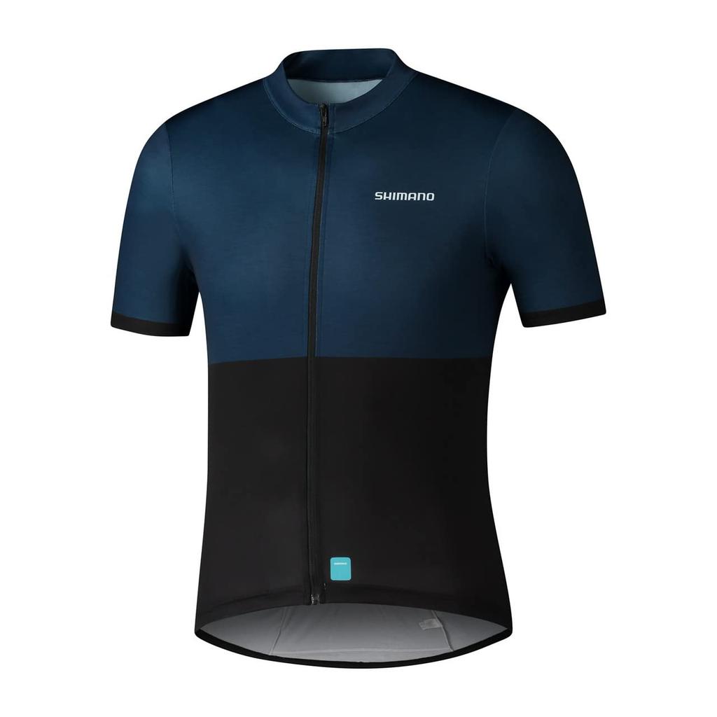 SHIMANO Cycling Jersey Element Jersey 2023 Model Navy XS Estimated (European Size) Height 157-167cm