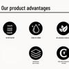 A5 White Melamine Round Dinner Plates (Pack of 5)