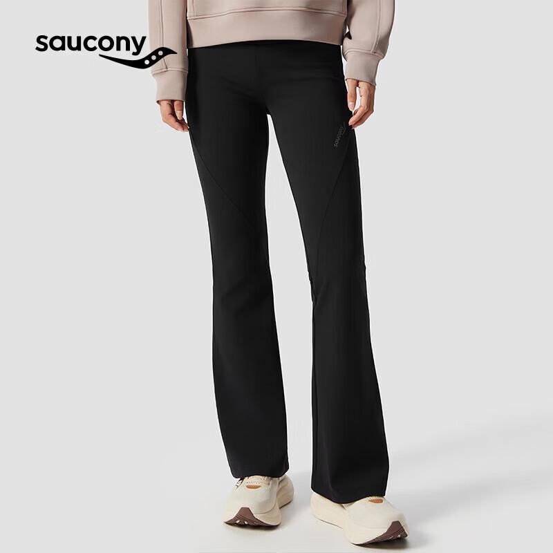 Saucony Women s High-Waist Flare Knit Pants S
