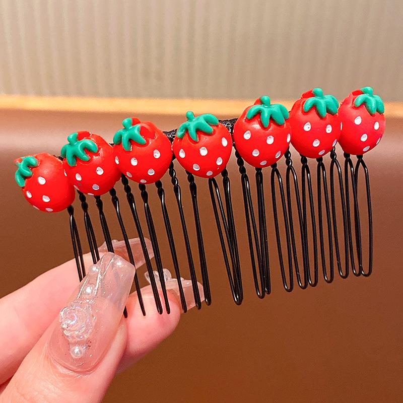Children's Cartoon Hair Comb & Clip - Summer Hairpin Organizer for Girls