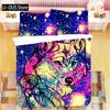 Dream Catcher Duvet Cover Set King Double Pink Starry Universe Queen Size For Kids Girls Comforter Cover Microfiber Quilt Cover