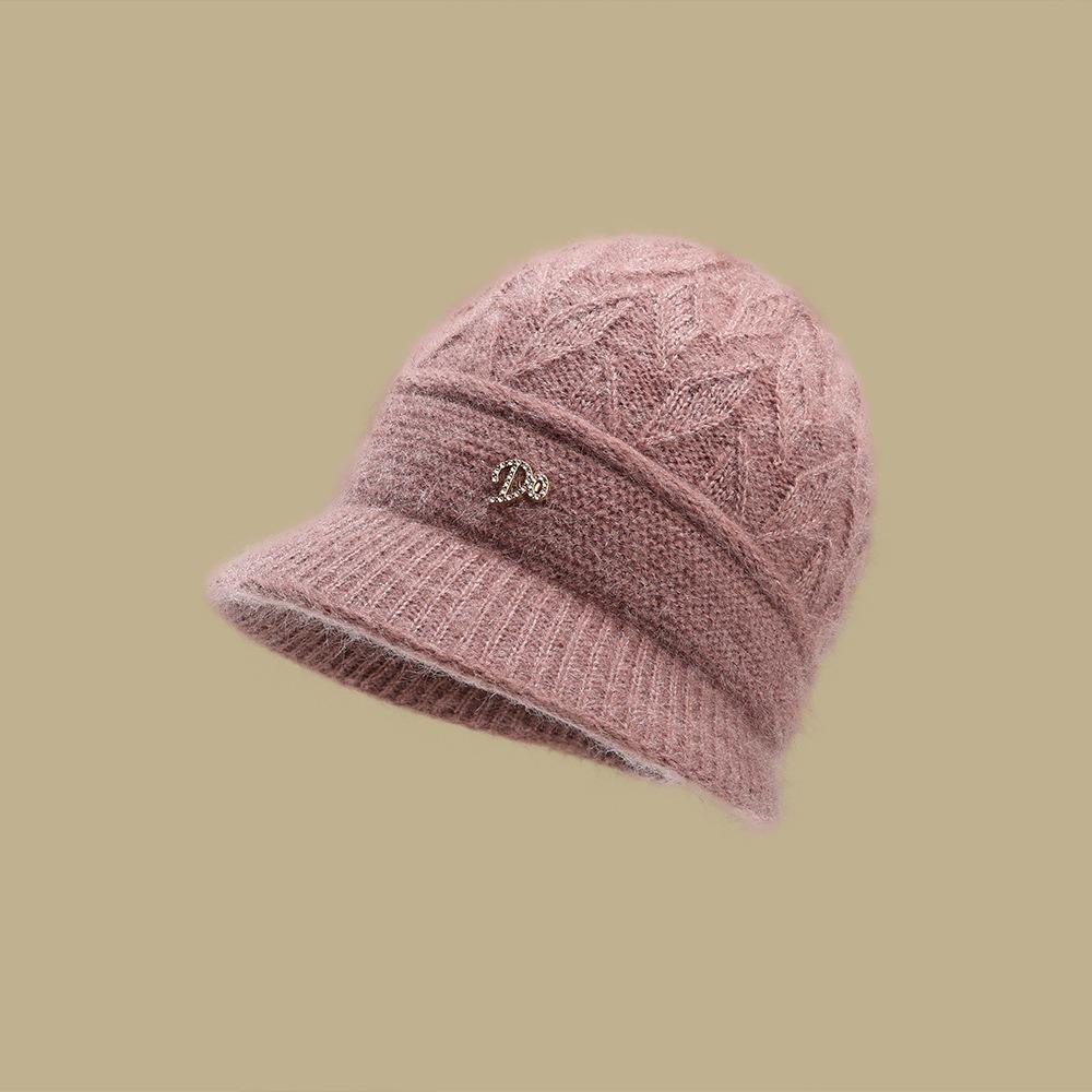 Dzianinowe czapki typu bonnet Elegancka czapka wciągana Nowa ciepła czapka Sporty na świeżym powietrzu