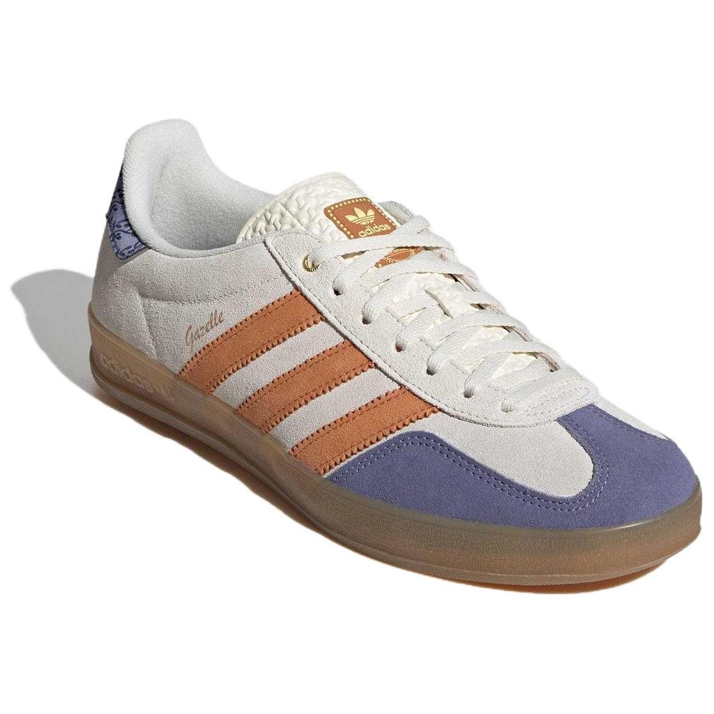 Adidas Gazelle Indoor 'Cream Blue Vine Orange' Sneakers JQ0956