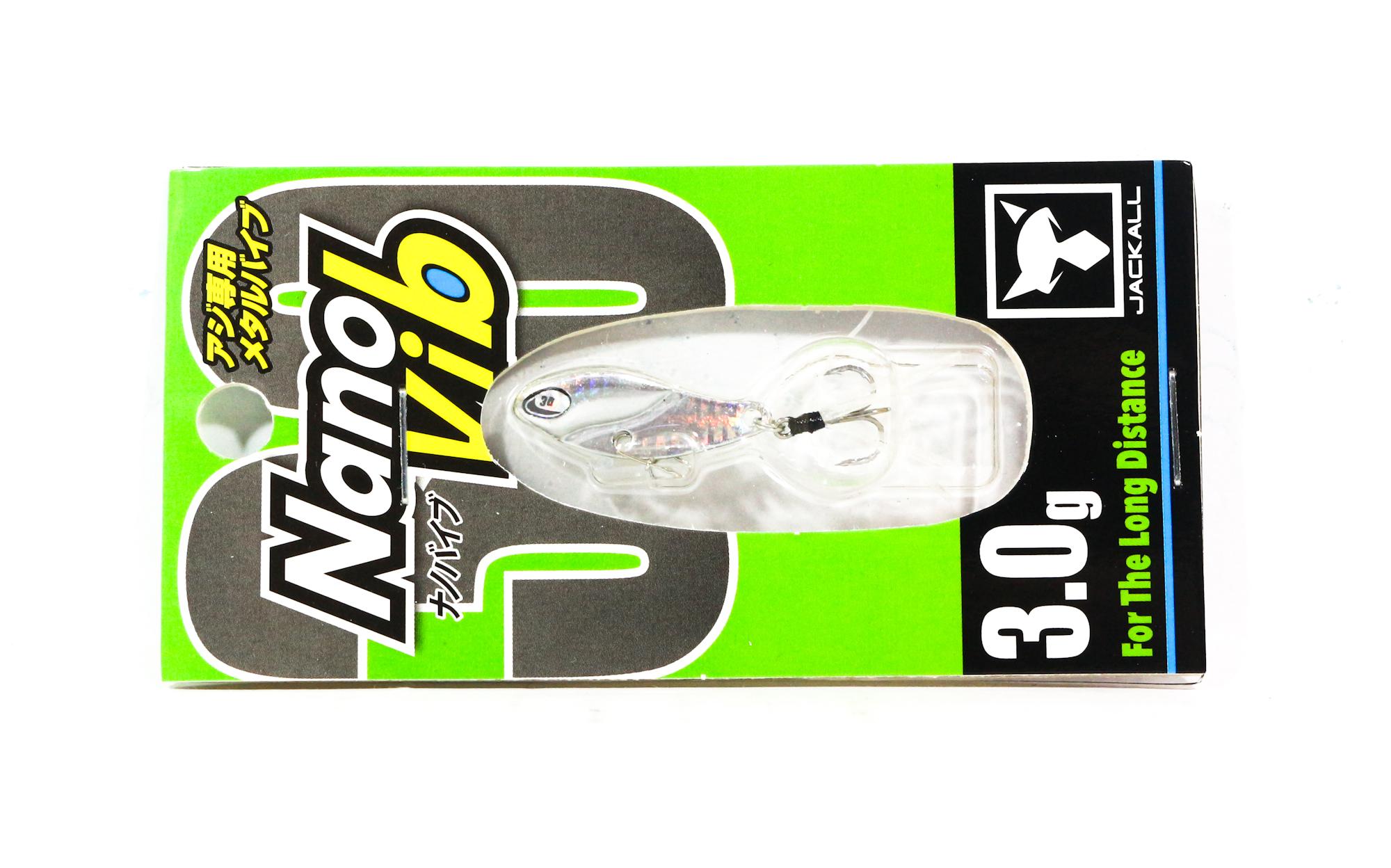 

Jackall Nano Vib Sinking Lure 3.0 grams HL Nano Silver (1103)